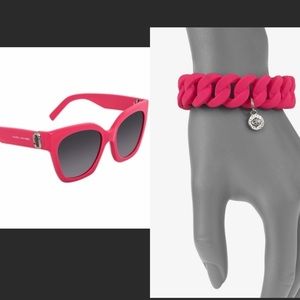 Marc Jacobs Women's MARC 182/S sunglasses NWT and bracelet